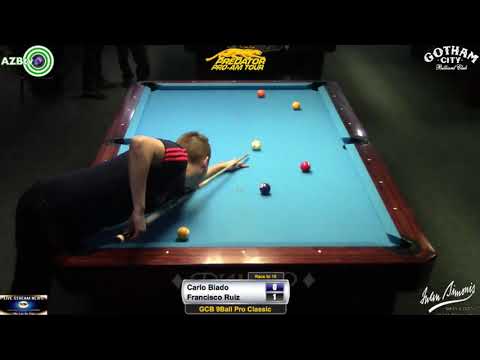 2015 Gotham City 9-Ball Pro Classic - Carlo Biado vs Francisco Sanchez-Ruiz