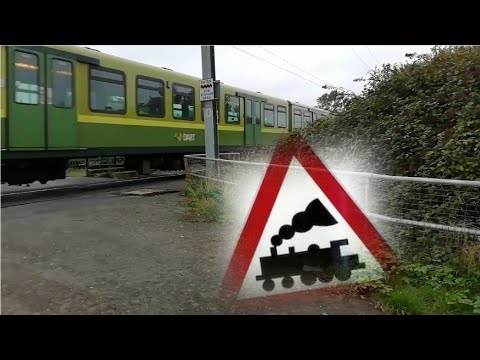 Greystones (Rathdown Rd) Level Crossing. 5/10/2019.