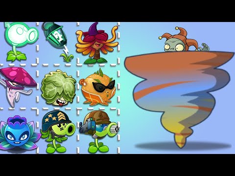 PvZ 2 Hard Challenge - 100 Plants Level 1 Vs 100 Hard Zombies - Who will win?