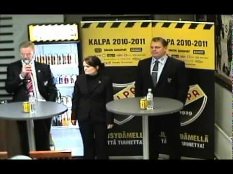 28.12.2010 KalPa-HIFK lehdistötilaisuus