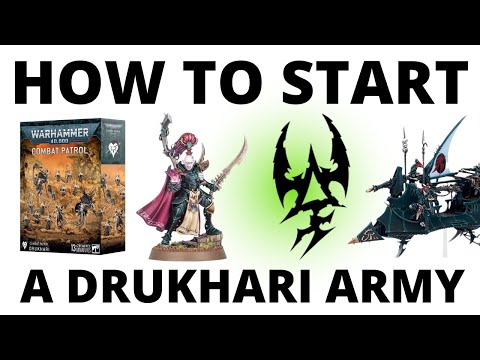 How to Start a Drukhari Army in Warhammer 40K - Beginner Guide to Start Dark Eldar