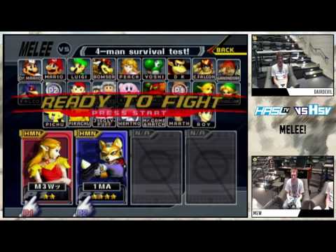 vsHsv s1e9 – DairDevil (Fox) vs Mew (Sheik) – Winners Bracket – Melee