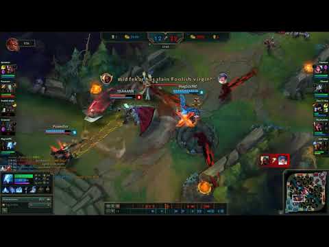Zed Montage (9x Report Zed - Zed 1v9 - mid fekar) On Russian Server