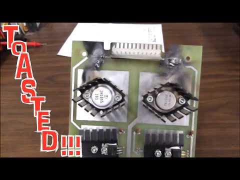 Repairing The Fried Power Supply In A 1981 Exidy MOUSE TRAP Arcade Game - What Happened???