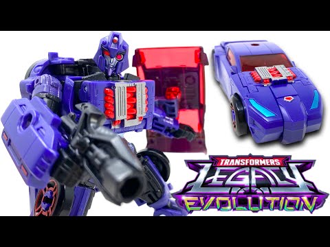 Transformers LEGACY Evolution Deluxe Class CYBERVERSE Universe SHADOW STRIKER Review