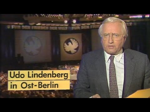 ARD Tagesschau 25.10.1983 – Udo Lindenberg in Ost-Berlin