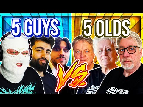 5 FRIENDS vs. 5 OLDEST PROS (WHO WINS?)