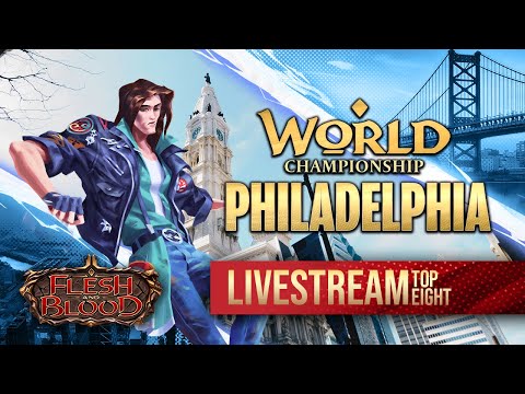 🔴 Flesh and Blood TCG: World Championship Philadelphia Top 8 - $300,000 in Prizing!