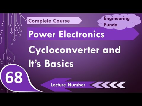 Cycloconverter and basics of Cycloconverter with Classifications of Cycloconverter