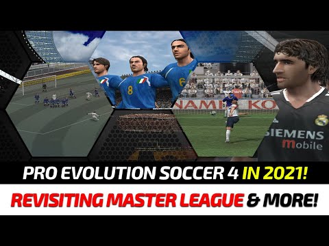 [TTB] PRO EVOLUTION SOCCER 4 IN 2021! - REVISITING MASTER LEAGUE & MORE!