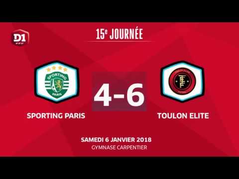 Sporting Paris - Toulon Elite Futsal 06-01-18