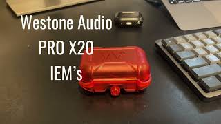 Video thumbnail for Westone Audio PRO X20 IEM - Great Case & Earbud Housing by ChonkyAudio