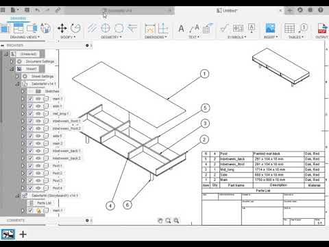 Fusion 360 add-on: Size to Parts List (create and update)