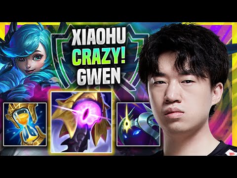 XIAOHU CRAZY GWEN GAME IN WORLDS BOOTCAMP! - RNG Xiaohu Plays Gwen TOP vs Camille!