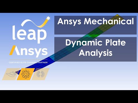 Dynamic Plate Analysis using Ansys Mechanical