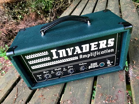 Invaders Amplification - Serie 5 - 535 BlueGrass - 35W - Green Bronco image 8