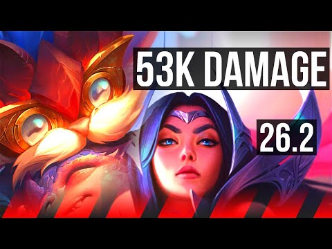 HEIMERDINGER vs IRELIA (TOP) | 53K damage | EUNE Master | 26.2