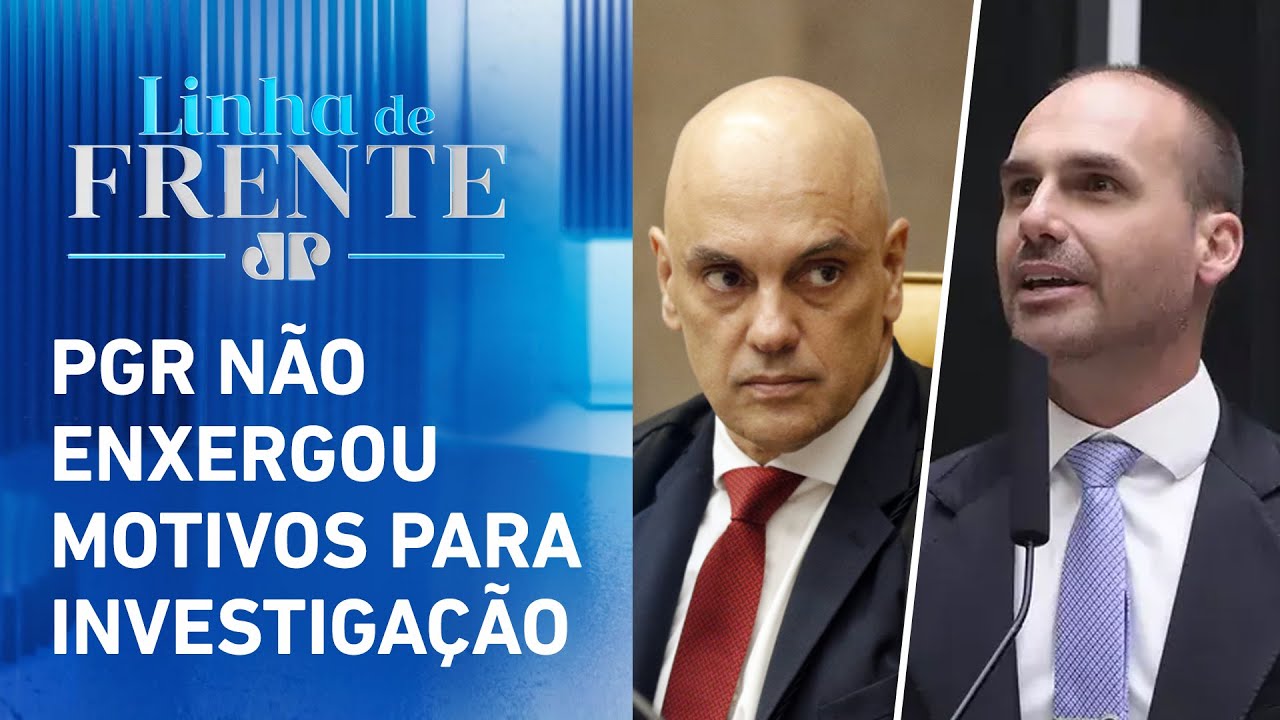 Moraes arquiva pedido de apreensão do passaporte de Eduardo Bolsonaro | LINHA DE FRENTE