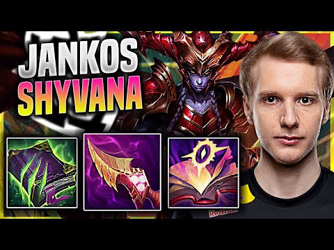 JANKOS IS A MONSTER WITH SHYVANA! - G2 Jankos Plays Shyvana JUNGLE vs Kayn! | Season 11