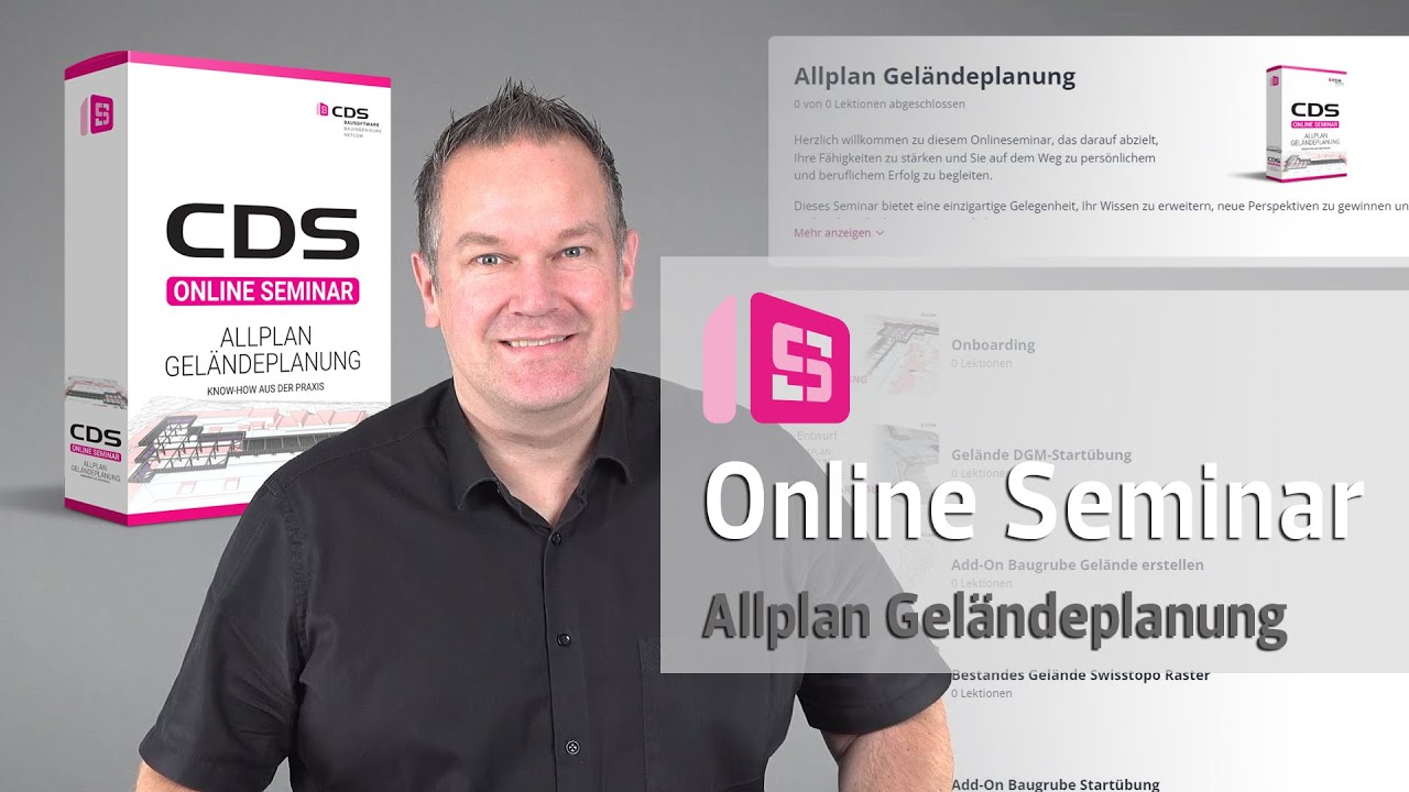 Online Seminar ALLPLAN Geländeplanung thumbnail