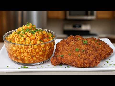 Making Traditional Egyptian Dinner: Pasta & Fried Chicken