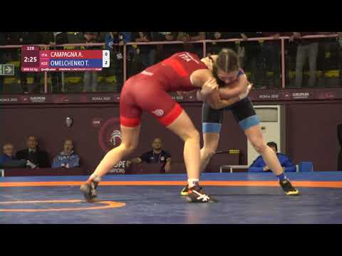 Qual. WW - 62 kg: A. CAMPAGNA (ITA) v. T. OMELCHENKO (AZE)