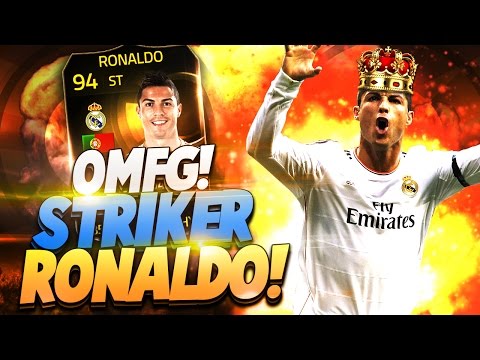 OMFG STRIKER RONALDO! FIFA 15 ULTIMATE TEAM