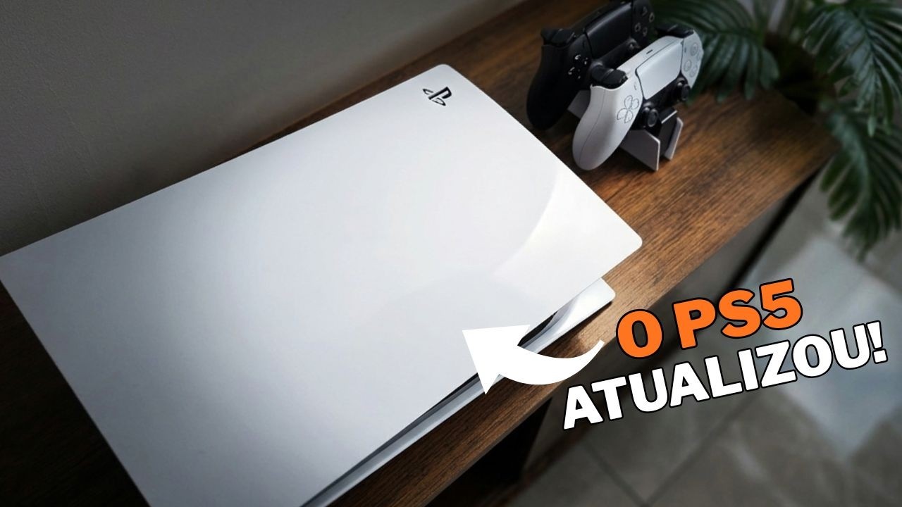 A NOVA ATUALIZAÇÃO do PS5 MUDOU TUDO?