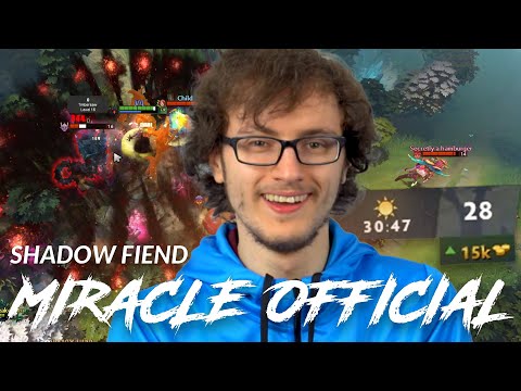 It's been a long time Miracle- didn't  play Shadow Fiend Mid