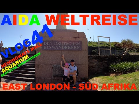 Aida World Cruise VLOG 041 - East London - South Africa - German Settlers