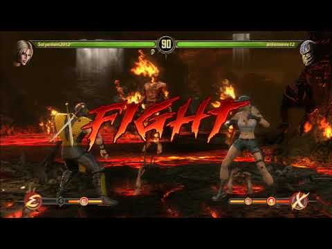 MK9 Online Match - Sonya VS Scorpion