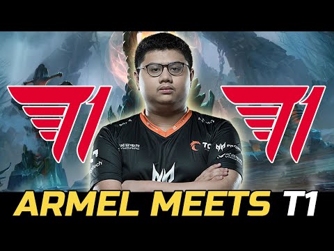 ARMEL MEETS T1 IN RANK - 23SAVAGE VS ARMEL XEPHER DOTA 2