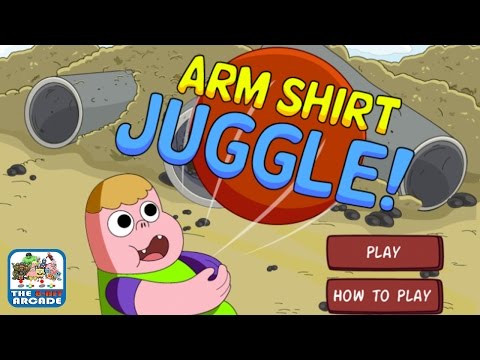 Clarence: Arm Shirt Juggle - The Struggle To Juggle Is Real (Cartoon Network Games) Video
