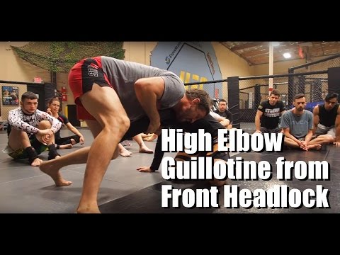High Elbow Guillotine from the Front Headlock