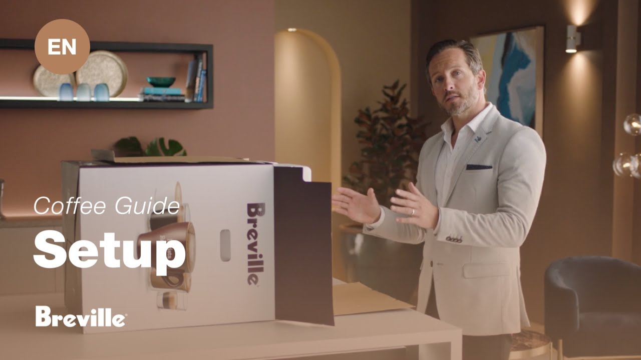 Breville coffee guide tutorial - Unboxing and parts