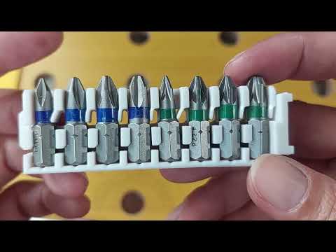 BOSCH 8 pcs Philips and Pozidriv Extra Hard Impact Bit Set