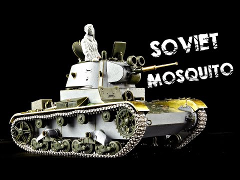 Let's Build My FAVORITE SMALL TANK (T-26, Hobby Boss 1/35)