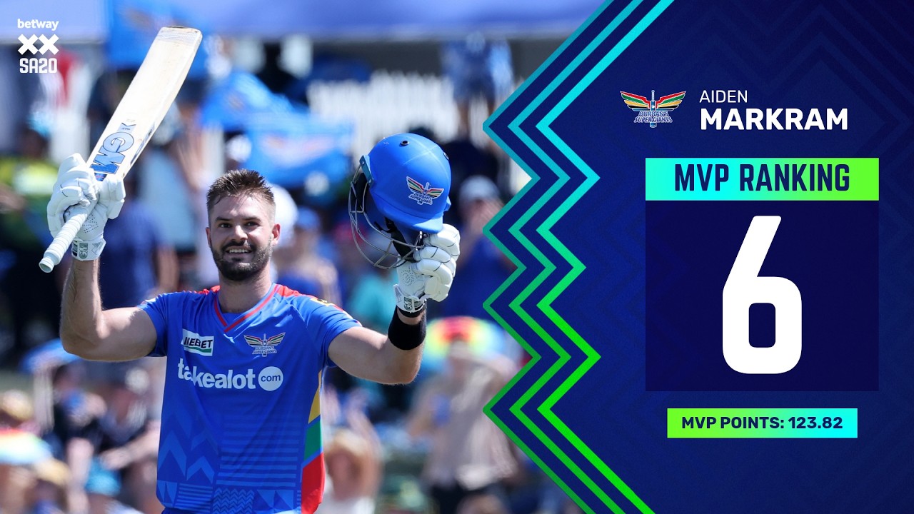 Season 4 MVP #6 | Aiden Markram (Durban's Super Giants)