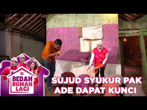 Sujud Pak Ade Ketika Mendapat Kunci Bedah - Bedah Rumah Lagi