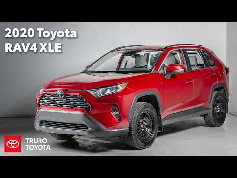 2020 Toyota RAV4 XLE AWD in Red for sale at Truro Toyota in Truro, NS