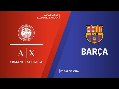 AX Armani Exchange Milan - FC Barcelona Highlights | Turkish Airlines EuroLeague, RS Round 6