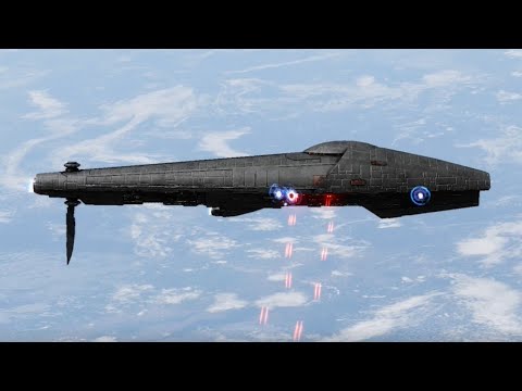 Dauntless-class Heavy Cruiser vs Kandosii Dreadnaught - Star Wars: Empire At War Remake NPC Battle