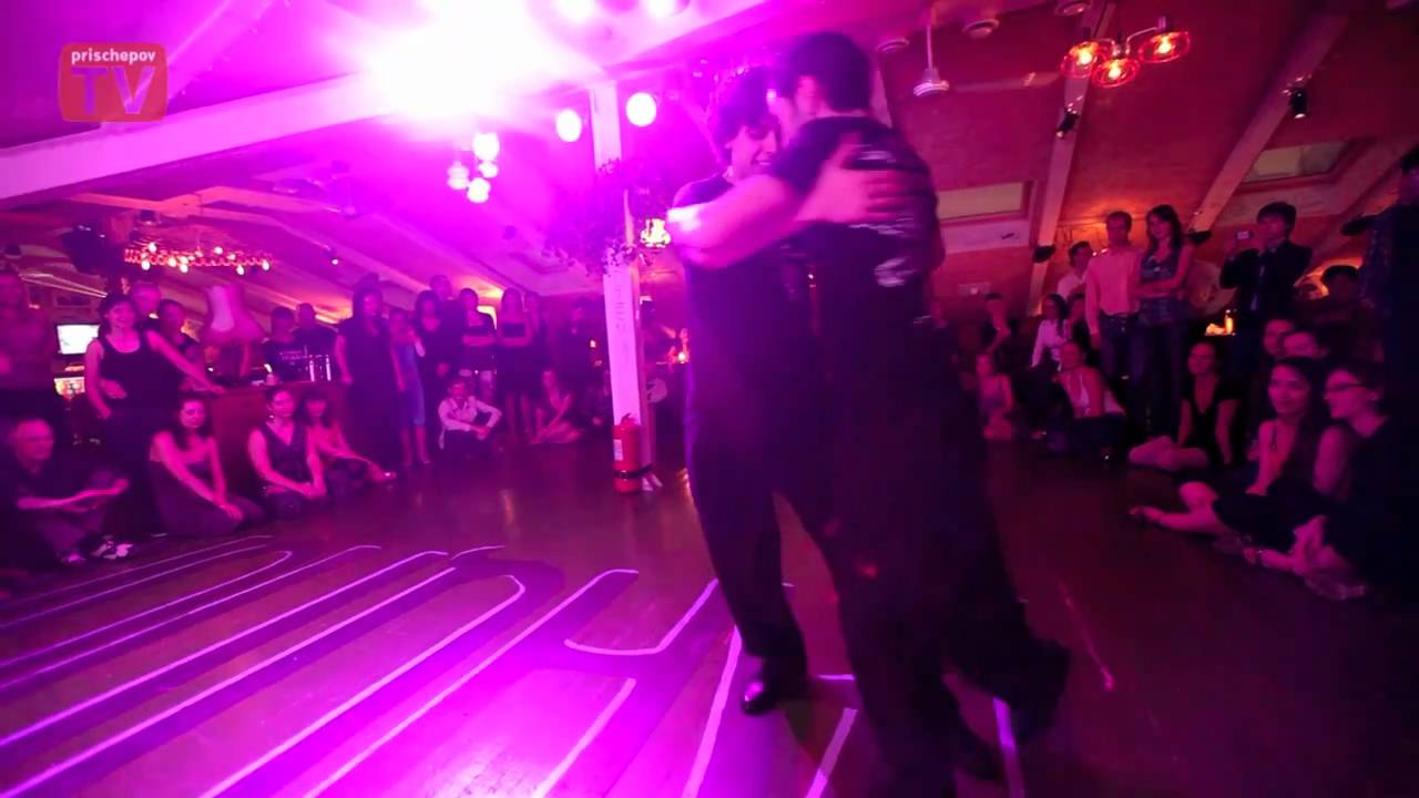 Federico Naveira & Hernan Leone, Russia, Moscow, Milonga "Na Cherdake", 08.11.2010