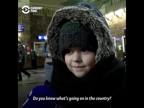 'Evil People Kill': What Ukrainians Are Saying As They Flee Russian Attacks On Civilians