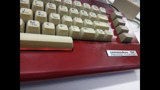 Stylish Red Commodore 64 - Dipped!