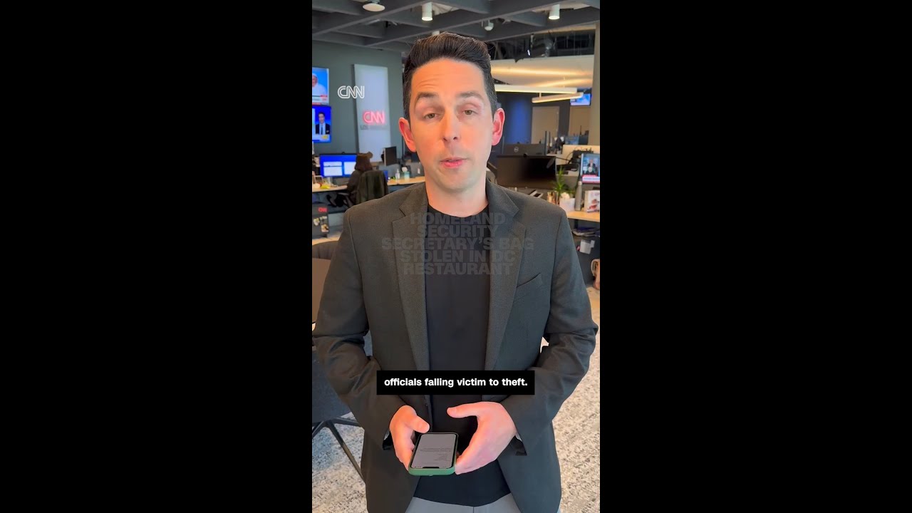 Homeland Security Secretary Kristi Noem’s bag stolen from DC restaurant