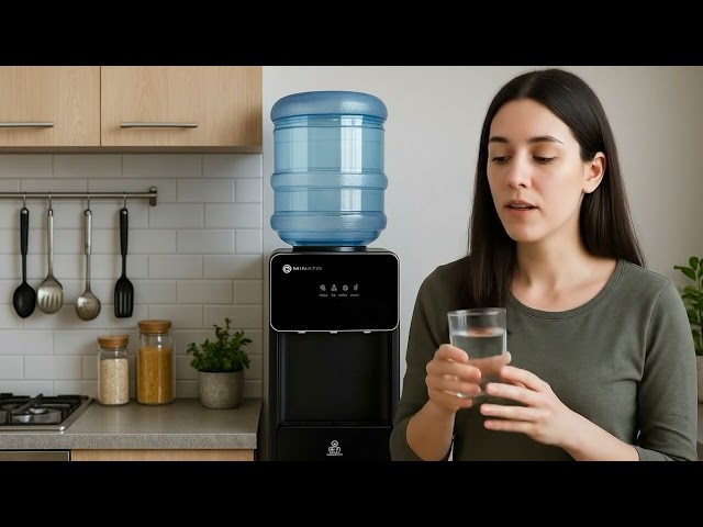 Vídeo relacionado con Dispensador De Agua De Sobremesa con Máquina De Hielo - Agua Eléctrica Fría Y Caliente para El Hogar, La Oficina Y La Residencia Estudiantil - Eficiente, Compacto Y Elegante