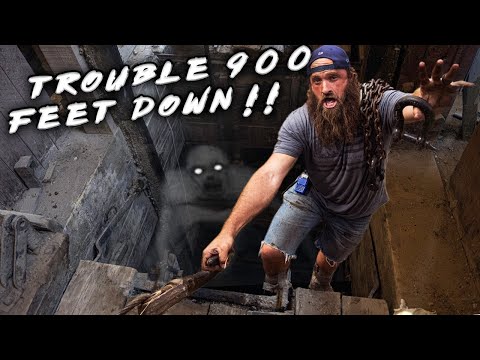 We Got Stuck In An Old Mineshaft Elevator 900 Feet Below The Ground At Cerro Gordo!