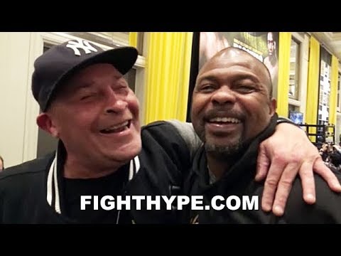 ROY JONES JR. REUNITES WITH FIRST MAN TO EVER DROP HIM, LOU DEL VALLE: "WE HATED EACH OTHER"