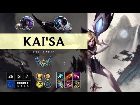 Kai'Sa ADC vs Jinx - EUW Challenger Patch 14.13